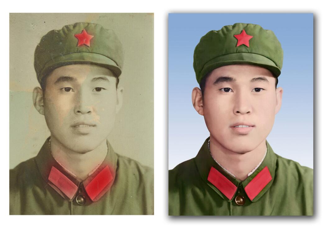 嵩县破损照片修复-18